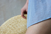 Blue Linen Kimono