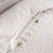 Green Linen Duvet Cover
