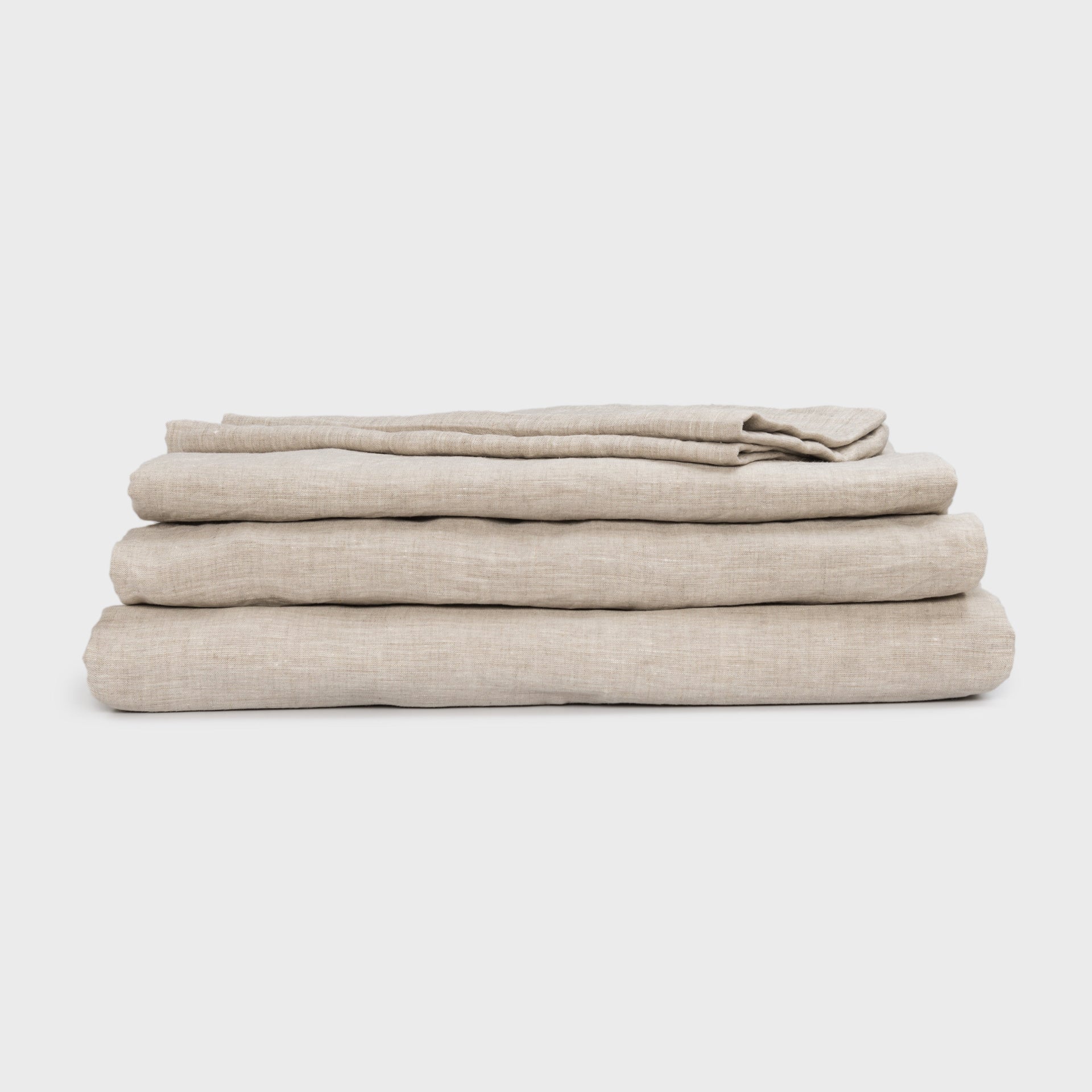 Natural Linen Bed Sheets