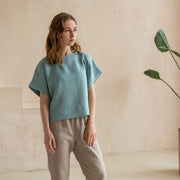 Linen Tee Top