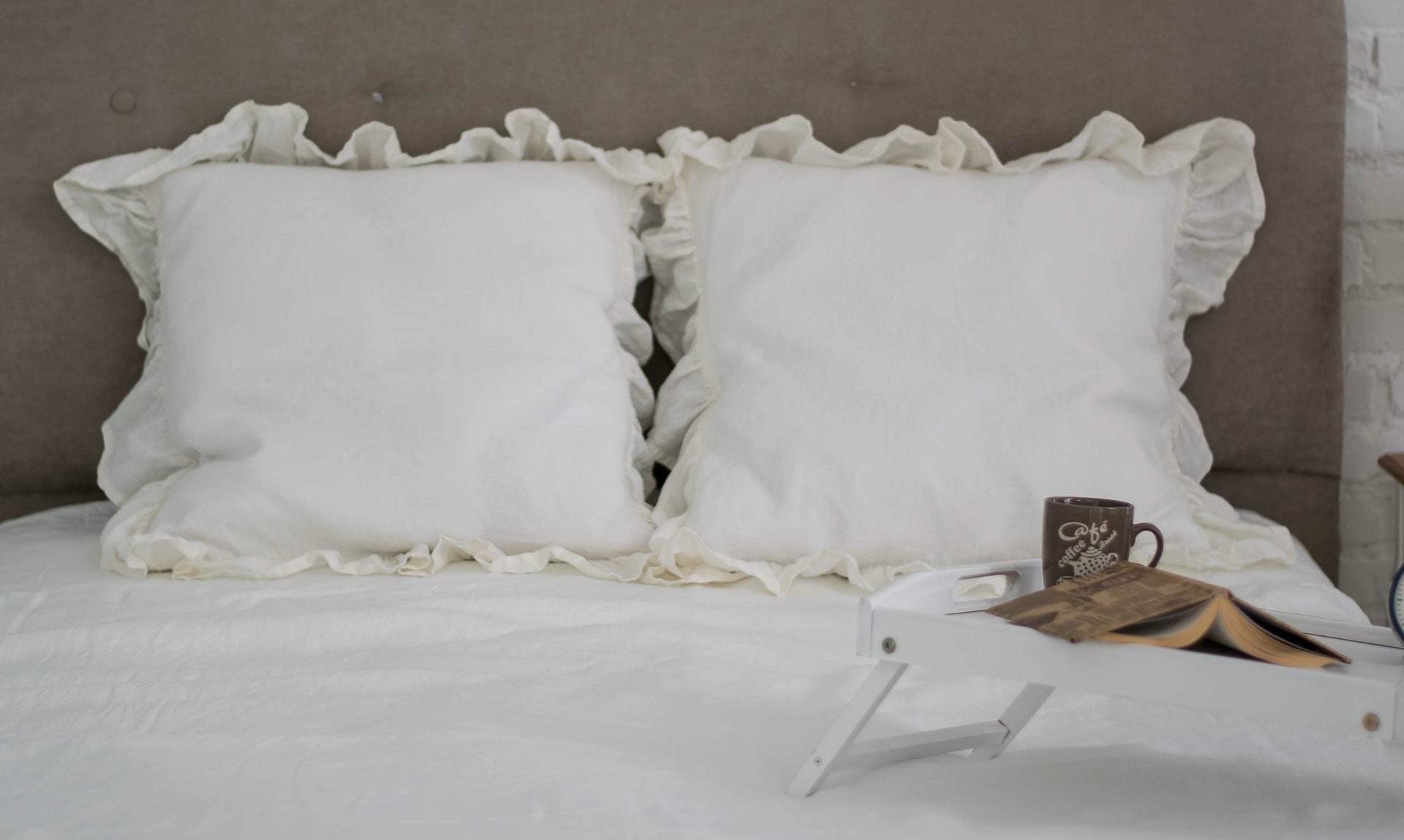 Linen Ruffled Sham