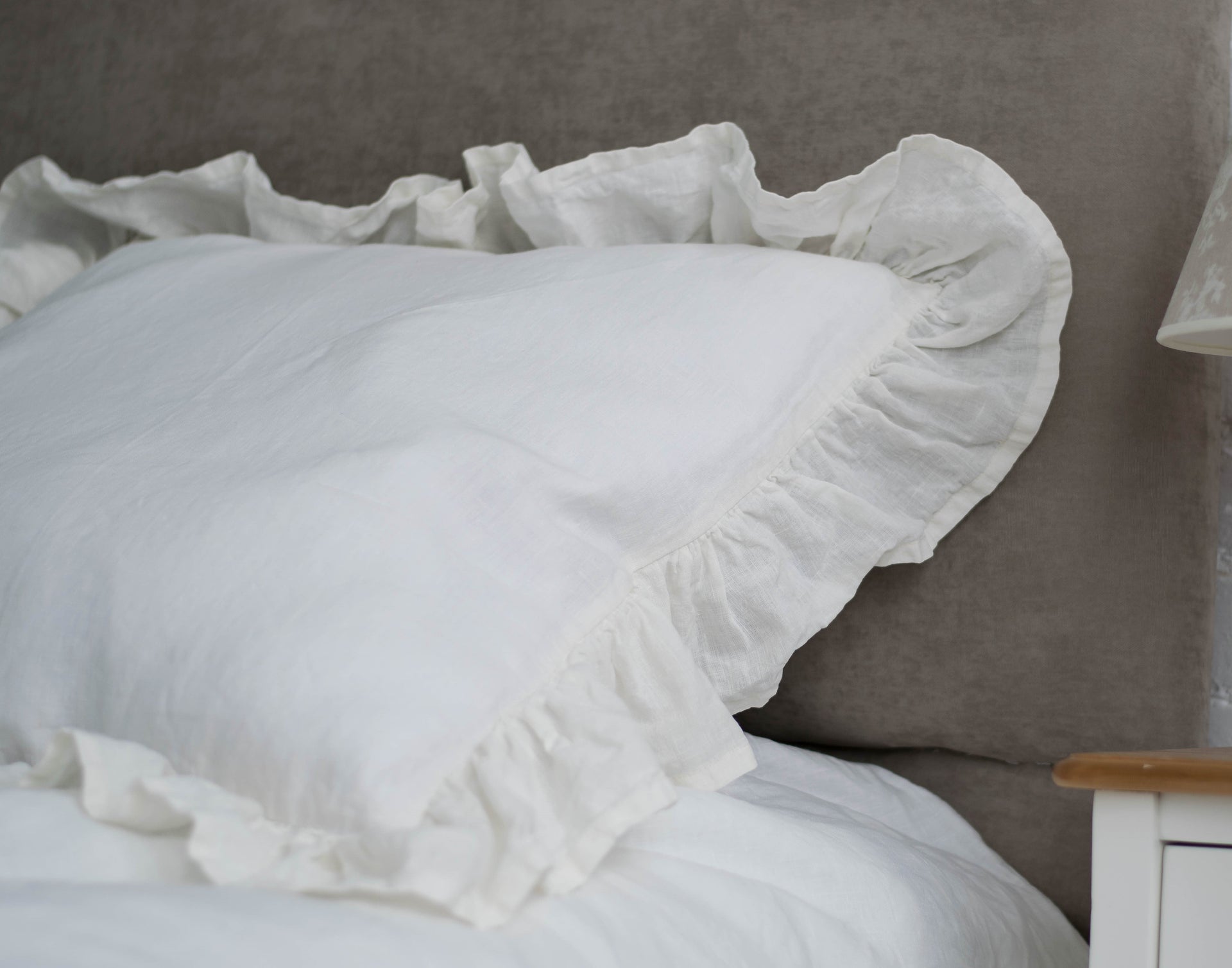 Linen Ruffled Sham