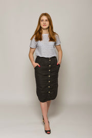 Linen Pencil Skirt