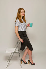 Linen Pencil Skirt