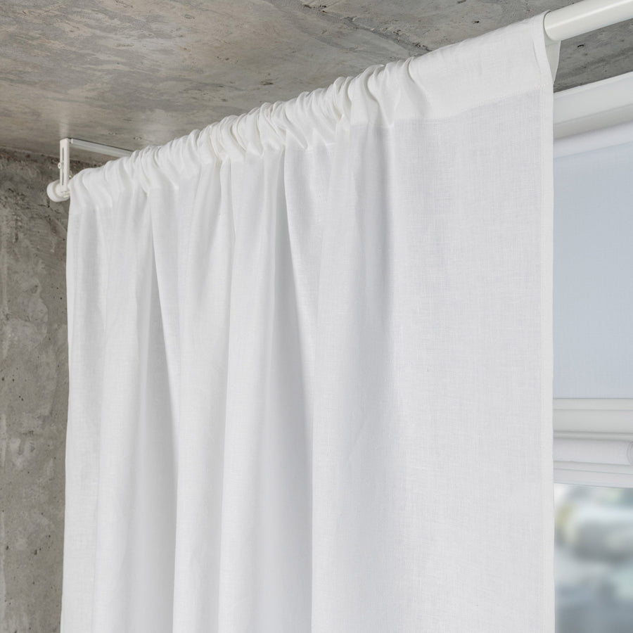 Linen Rod Pocket Curtain Panel