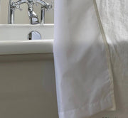 Rideau de douche en lin avec doublure imperméable