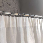 Pencil Pleat Linen Curtain Panel 